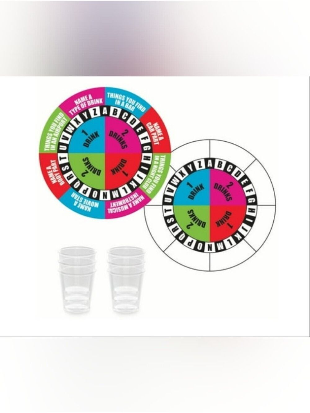 celebrate! Drinking Spinner Game - Multicolor - Picture 2 of 2